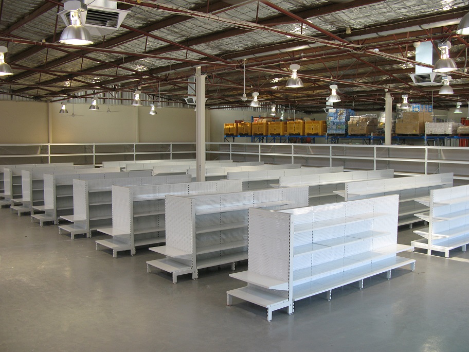 gondola shelving for retail